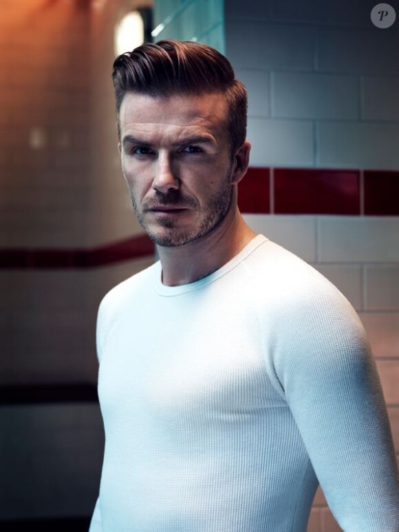David Beckham, visage de la collection de fin d'année 2013 de David Beckham Bodywear.