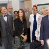 La princesse Marie de Danemark visite un hôpital pour enfants et prend le thé avec eux à Sonderborg, le 12 novembre 2013.