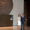 Prince Frederik et Princesse Mary de Danemark visitent le musée d'anthropologie à Mexico le 11 novembre 2013.