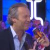 Jean-Michel Maire, aspergé de soda dans l'émission Touche pas à mon poste, le jeudi 14 novembre 2013.