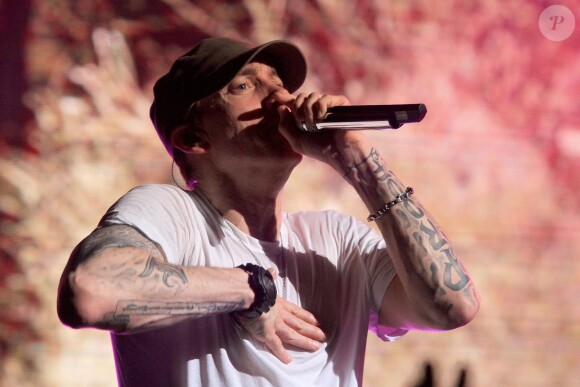 Eminem à New York, le 7 août 2013.