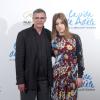 Adele Exarchopoulos et le réalisateur Abdellatif Kechiche font la promotion du film "La vie d'Adèle" à Madrid, le 22 octobre 2013.