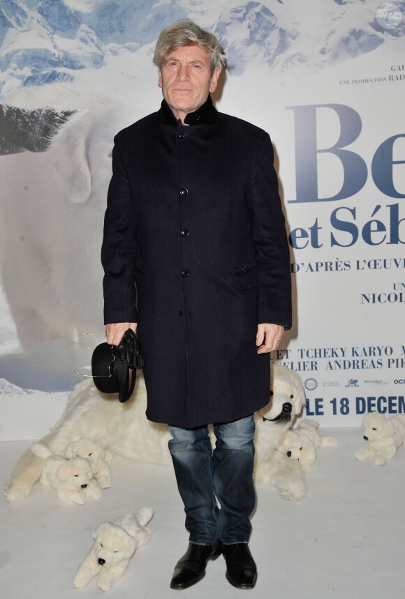 Tchéky Karyo lors de l'avant-première du film Belle et Sébastien à Paris le 17 novembre 2013