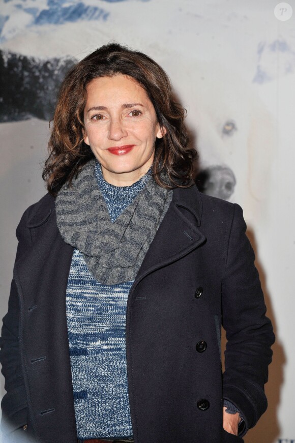 Valérie Karsenti lors de l'avant-première du film Belle et Sébastien à Paris le 17 novembre 2013