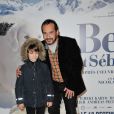 Felix Bossuet et Mehdi El Glaoui (jeune heros du feuilleton des annees 60, Belle et Sebastien) - Premiere du film 'Belle Et Sebastien' au Grand Rex Paris le 17 novembre 201317/11/2013 - Paris