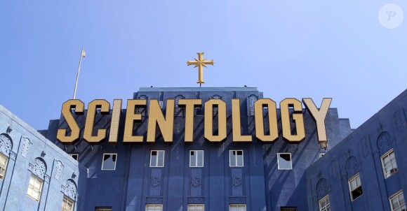 Illustration de l'Eglise de Scientologie à Hollywood le 2 juillet 2012.
