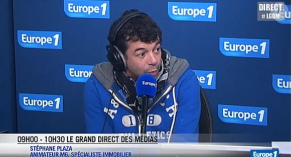 Stéphane Plaza dans Le grand direct des médias sur Europe 1. Mercredi 20novembre 2013.
