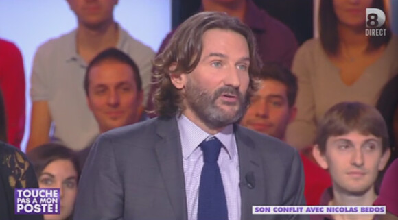 Frédéric Beigbeder dans l'émission Touche pas à mon poste, le mercredi 20 novembre 2013.