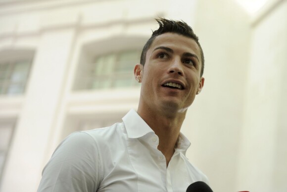 Cristiano Ronaldo à Madrid le 31 octobre 2013