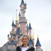 Exclusif - Adriana Karembeu, marraine du concours de Top Model Belgium, à Euro Disney. Marne-la-Vallée, le 23 novembre 2013.