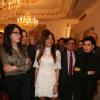Exclusif - Yamina Benguigui, Mehriban Alieva, Rachida Dati au vernissage de l'exposition "Azerbaïdjan: Terre de Tolérance" à Paris, le 22 novembre 2013