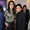 Exclusif - Yamina Benguigui et Rachida Dati au vernissage de l'exposition "Azerbaïdjan: Terre de Tolérance" à Paris, le 22 novembre 2013