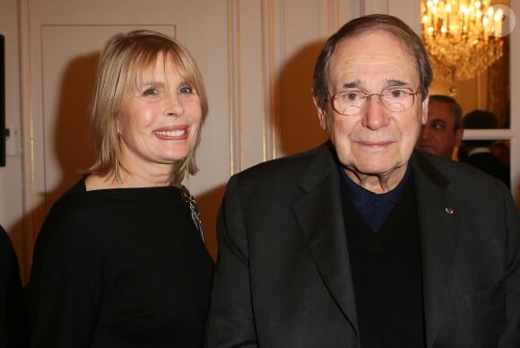 Exclusif - Robert Hossein et son épouse Candice Patou au vernissage de l'exposition "Azerbaïdjan: Terre de Tolérance" à Paris, le 22 novembre 2013