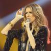 Exclu - La diva Céline Dion lors de son premier concert au POPB de Paris. Le 25 novembre 2013.