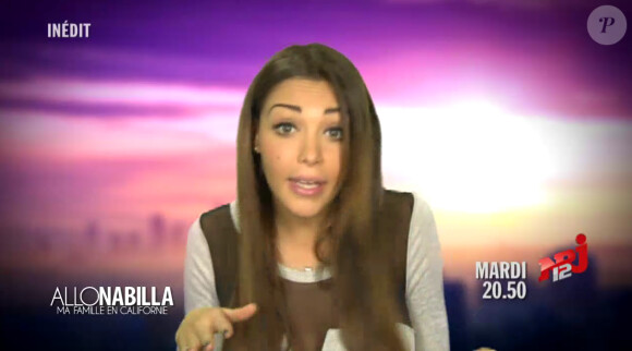 Nabilla reçoit sa belle-mère dans Allô Nabilla : ma famille en Californie le mardi 26 novembre 2013 sur NRJ12