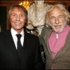 Pierre Richard et le réalisateur Francis Veber lors du prix SACD à Paris le 9 janvier 2006