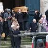 Exclusif – Les obsèques du grand ami de Jacques Martin, Paul Ceuzin, en l'église Saint-Roch à Paris, le 19 novembre 2013