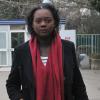 Rama Yade arrive au tribunal de Nanterre, le 28 février 2013. Elle a été relaxée par la justice, le jeudi 28 mars 2013, dans son procès pour faux, usage de faux et inscription indue sur une liste électorale