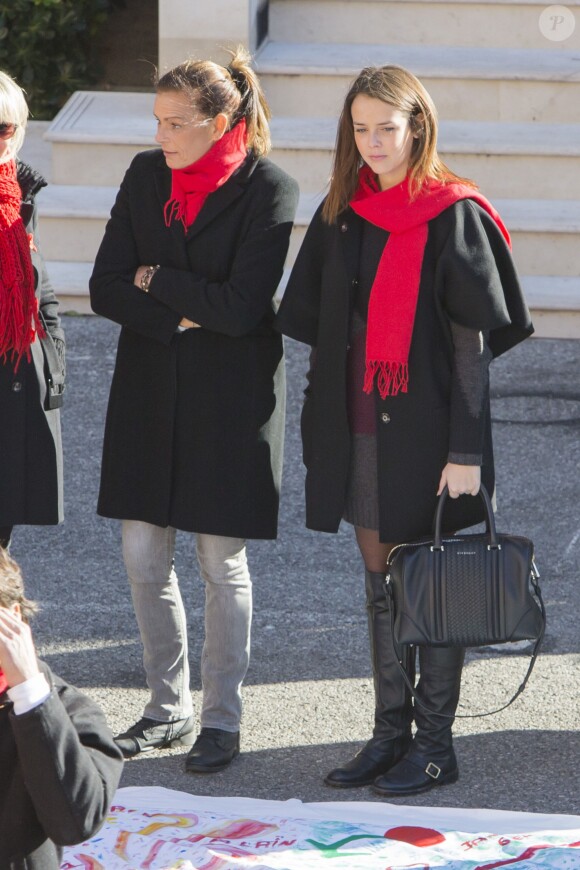 Pauline Ducruet s'est jointe à sa mère la princesse Stéphanie de Monaco, au prince Albert II et à des membres de Fight Aids Monaco le 29 novembre 2013 pour une commémoration sur le parvis du Musée océanographique de Monte-Carlo, à deux jours de la journée mondiale contre le sida. Huit courtepointes ont été déployées en hommage aux malades décédés.