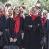 Pauline Ducruet était au côté de sa mère la princesse Stéphanie de Monaco le 29 novembre 2013 pour une commémoration sur le parvis du Musée océanographique de Monte-Carlo, à deux jours de la journée mondiale contre le sida. Huit courtepointes ont été déployées en hommage aux malades décédés.