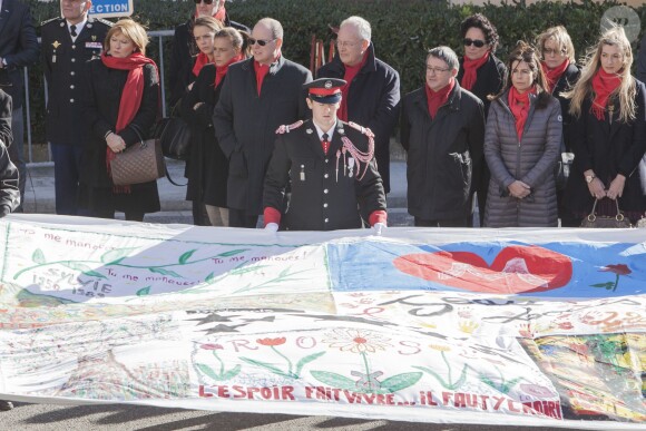 Pauline Ducruet s'est jointe à la princesse Stéphanie de Monaco, au prince Albert II et à des membres de Fight Aids Monaco le 29 novembre 2013 pour une commémoration sur le parvis du Musée océanographique de Monte-Carlo, à deux jours de la journée mondiale contre le sida. Huit courtepointes ont été déployées en hommage aux malades décédés.