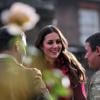 La duchesse Catherine de Cambridge lors du Poppy Appeal Day le 7 novembre 2013 à Londres. Les observateurs avaient décelé quelques cheveux ''blancs'' chez Kate...