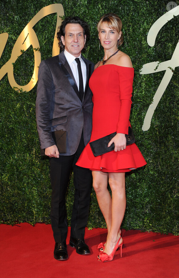 Steven Webster, Anastasia Webster arrivent à la soirée des British Fashion Awards à Londres le 2 décembre 2013