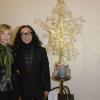 Marie-Christiane Marek et Massato lors de la 18e édition de l'opération Sapins de Noël des Créateurs à l'hôtel Salomon de Rothschild à Paris, le 3 décembre 2013.