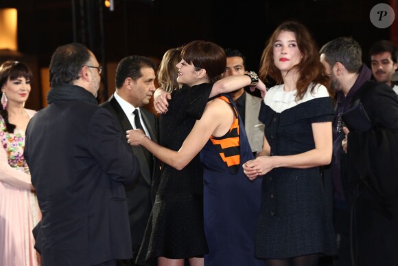 Marion Cotillard et Sylvie Testud lors du 13e Festival international du film de Marrakech le 4 décembre 2013