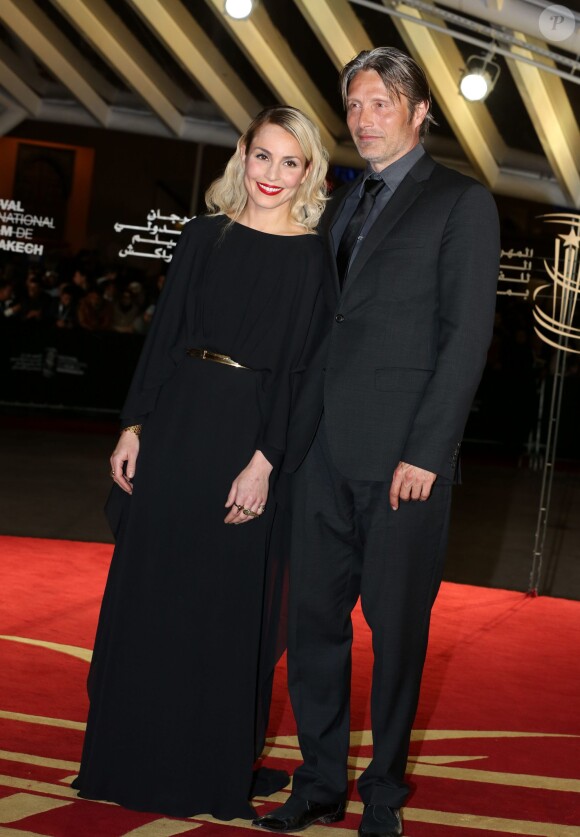 Noomi Rapace et Mads Mikkelsen lors du 13e Festival international du film de Marrakech le 4 décembre 2013
