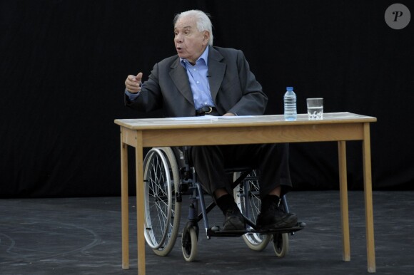 Michel Galabru lors du filage à Marseille, de la pièce "Jules et Marcel" le 17 juin 2013