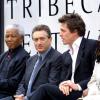 Nelson Mandela invité du festival de Tribeca avec Robert de Niro, Hugh Grant et Whoopi Goldberg à New York en 2002