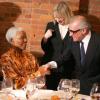 Nelson Mandela salué par Martin Scorsese à New York en 2005