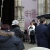 Exclusif - Obsèques de Jacqueline Duforest en la Collégiale Saint-Aubin de Guérande, le 28 Novembre 2013.