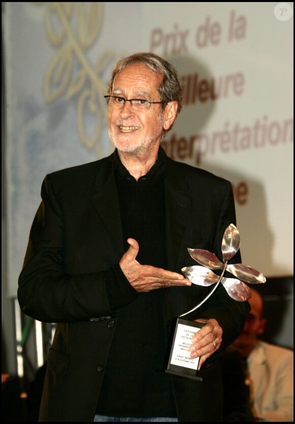 Edouard Molinaro lors de la clôture du festival du film de fiction de Saint-Tropez 2005
