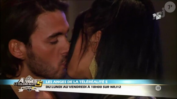 Nabilla et Thomas partagent leur premier baiser dans Les Anges de la télé-réalité 5 sur NRJ 12