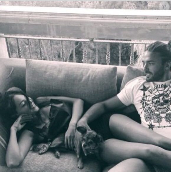 Nabilla et Thomas amoureux à Los Angeles - Photo sur le compte Instagram de Nabilla