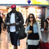 Lamar Odom et Khloé Kardashian à l'aéroport JFK de New York, le 19 juin 2012