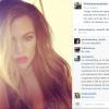 Une photo de Khloé Kardashian accompagné d'un message étrange posté sur Instagram
