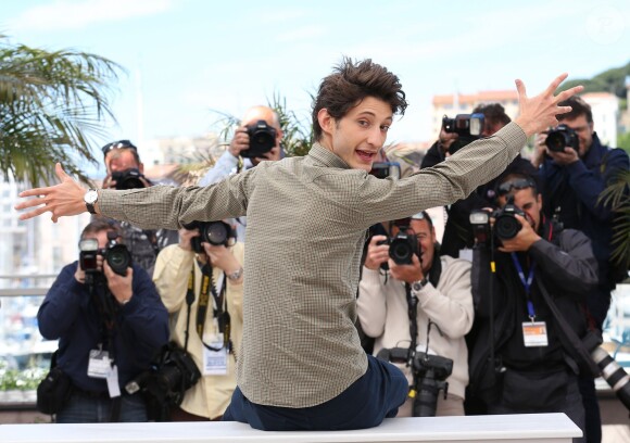 Pierre Niney à Cannes le 20 mai 2013.