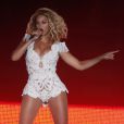 Beyoncé en concert lors du festival Rock In Rio à Rio de Janeiro, le 14 septembre 2013.