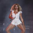 Beyonce en concert lors du festival Rock In Rio à Rio de Janeiro, le 14 septembre 2013.