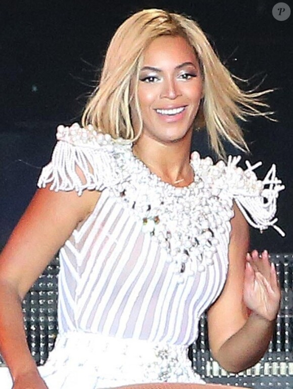 Beyonce en concert à Chelmsford, le 17 août 2013.