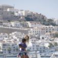 Beyonce et sa fille Blue Ivy en vacances à Ibiza en Espagne, le 1er septembre 2013.