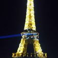 Le chanteur Rohff a vu son nom marqué sur la Tour Eiffel à Paris.
