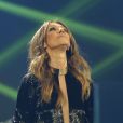 Exclu - La diva québécoise Céline Dion lors de son premier concert à Bercy, à Paris, le 25 novembre 2013.