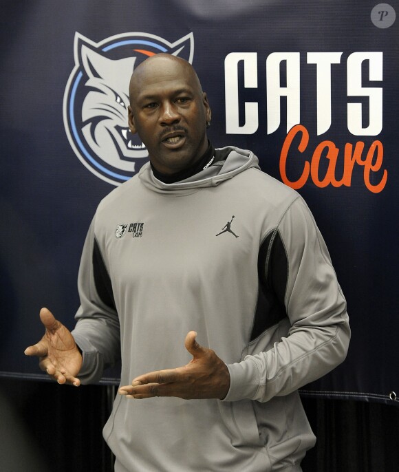 Michael Jordan à Charlotte, le 21 mars 2013.