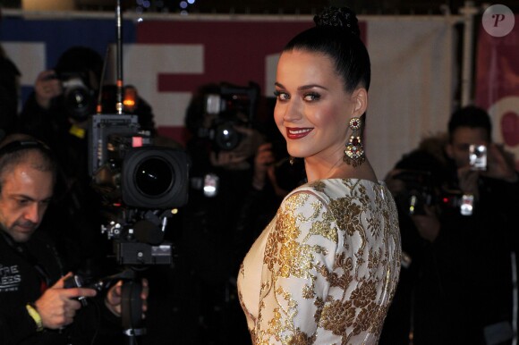 Katy Perry - 15e édition des NRJ Music Awards à Cannes, le 14 décembre 2013.