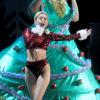 La chanteuse américaine Miley Cyrus au I Heart Radio Jingle Ball, au Madison Square Garden, le vendredi 13 décembre à New York City.