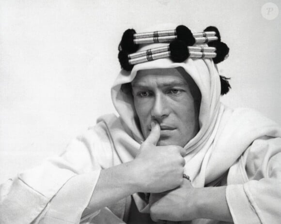 Peter O'Toole dans Lawrence d'Arabie (1962).